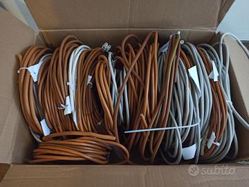 Cavi fili elettrici a spezzoni prolunghe