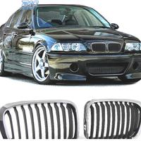 GRIGLIE BMW E46 SEDAN TOURING 98-01 LOOK M NERO CR