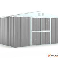 Box lamiera deposito Acciaio 403x269 grigio chiaro