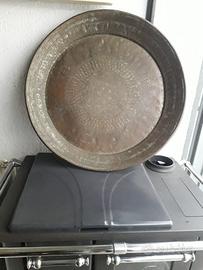 Piatto in rame fatto a mano 