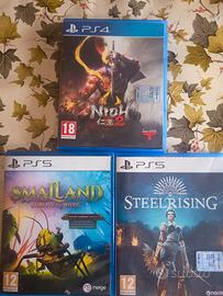 Lotto giochi ps4 - ps5  Nioh 2 Steelrising 