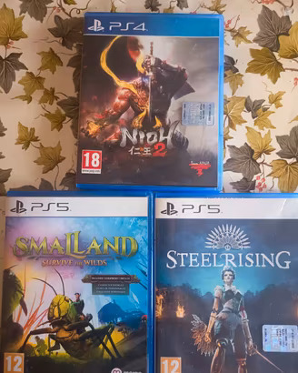 Lotto giochi ps4 - ps5  Nioh 2 Steelrising 