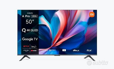 Nuova Xiaomi TV A Pro 50'' Pollici 2026 Qled