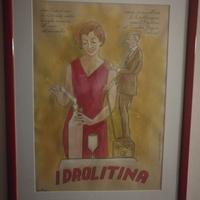 Bozzetto Idrolitina originale di Bacci 