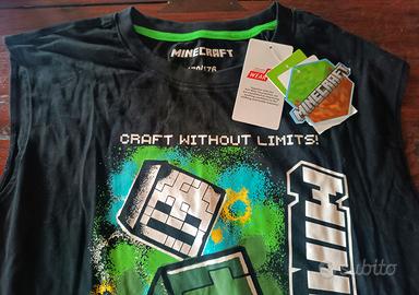 Canottiera Minecraft nuova 