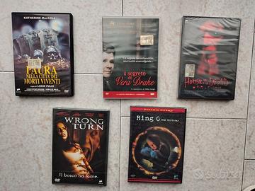 lotto 5 DVD genere Horror - 3 ancora sigillati