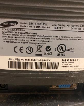 Monitor pc