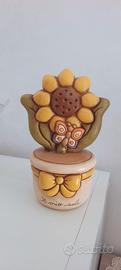 Vaso con girasole Thun