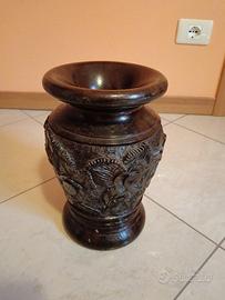 Vaso in legno