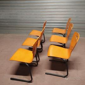 SET DI 6 SEDIE ANNI 80