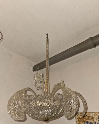Lampadario di Murano anni 40