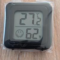 Termometro digitale igrometro mini nero