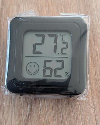 Termometro digitale igrometro mini nero