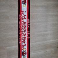 sciarpa milan club Scanzorosciate 