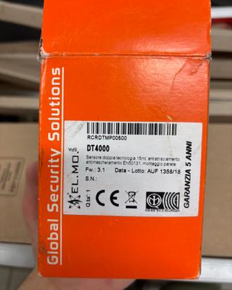 Sensore antifurto EL.MO DT4000 15 metri