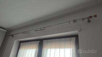 bastone in acciaio per tenda