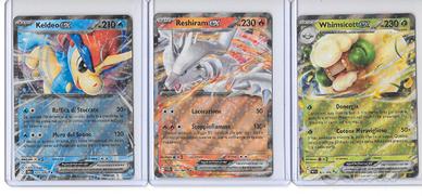 Lotto 3 Carte Pokémon ex ITA