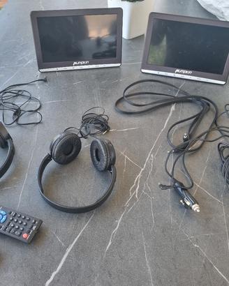 Doppio Lettore DVD Auto 