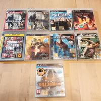 Lotto 9 giochi PlayStation 3