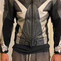 Tuta in pelle moto