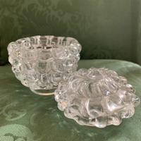 MURANO: Portagioie scatola stile Barovier 1950