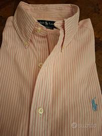 Camicia rigata Polo Ralph Laurn