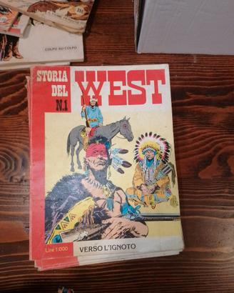 Fumetti anni 60-70-80 Tex e Storia del West