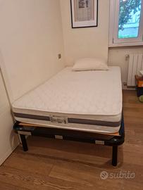 Letto e  materasso ortopedico una piazza e mezzo