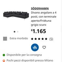 Divano angolare ikea