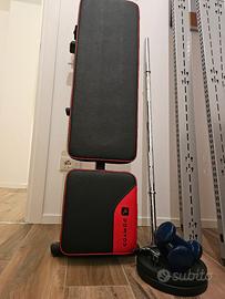 Set attrezzi palestra da casa