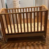 culla neonato con materassino e piumone