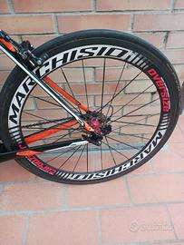 Coppia ruote full carbon 