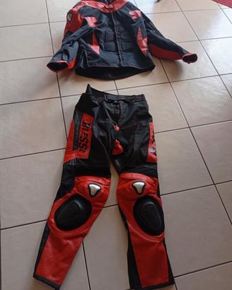 tuta moto separabile 