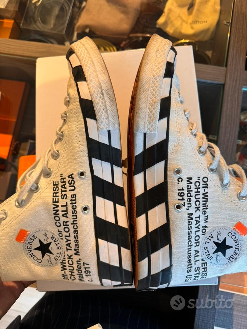 Converse x on sale off white subito.it
