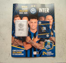 ALBUM INTER 2024/2025 COMPLETO  DI FIGURINE E CARD