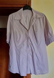 camicia donna maniche corte 