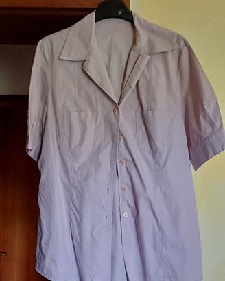 camicia donna maniche corte 