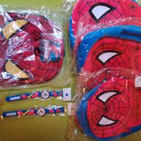 Zainetto SPIDER MAN felpato regolabile più regali