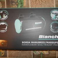 BORSA DA MANUBRIO/MARSUPIO MARCA ''BIANCHI''.