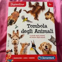 Gioco tombola degli animali