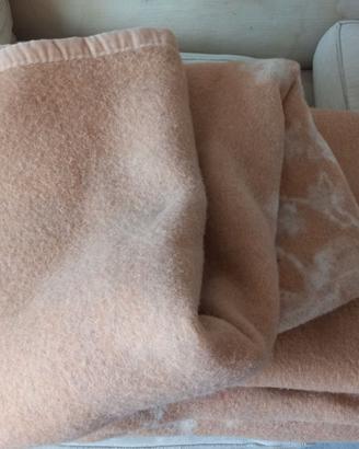 Coperta Matrimoniale pura lana