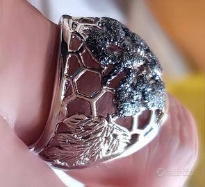 Anello Boccadamo, regolabile, nuovo con cartellino