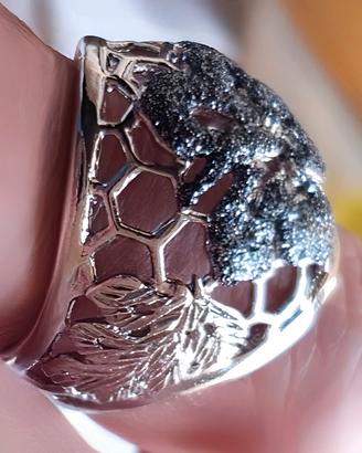 Anello Boccadamo, regolabile, nuovo con cartellino