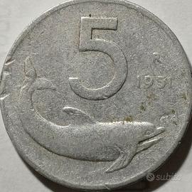 5 lire 1951