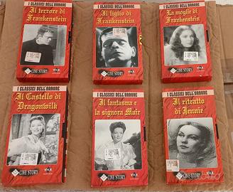6 VHS I Classici dell'Orrore