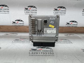Centralina motore ecu audi a3 2015 81kw/110cv 1.6