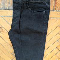 Pantaloni Jeans Denim Neri strappati - MNML