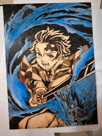 Pirografia tanjiro