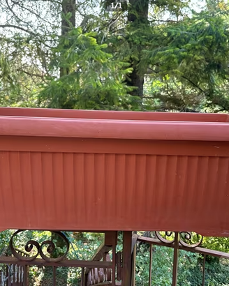 Vaso giardino in PVC 100 cm