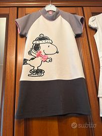 vestito bimba snoopy